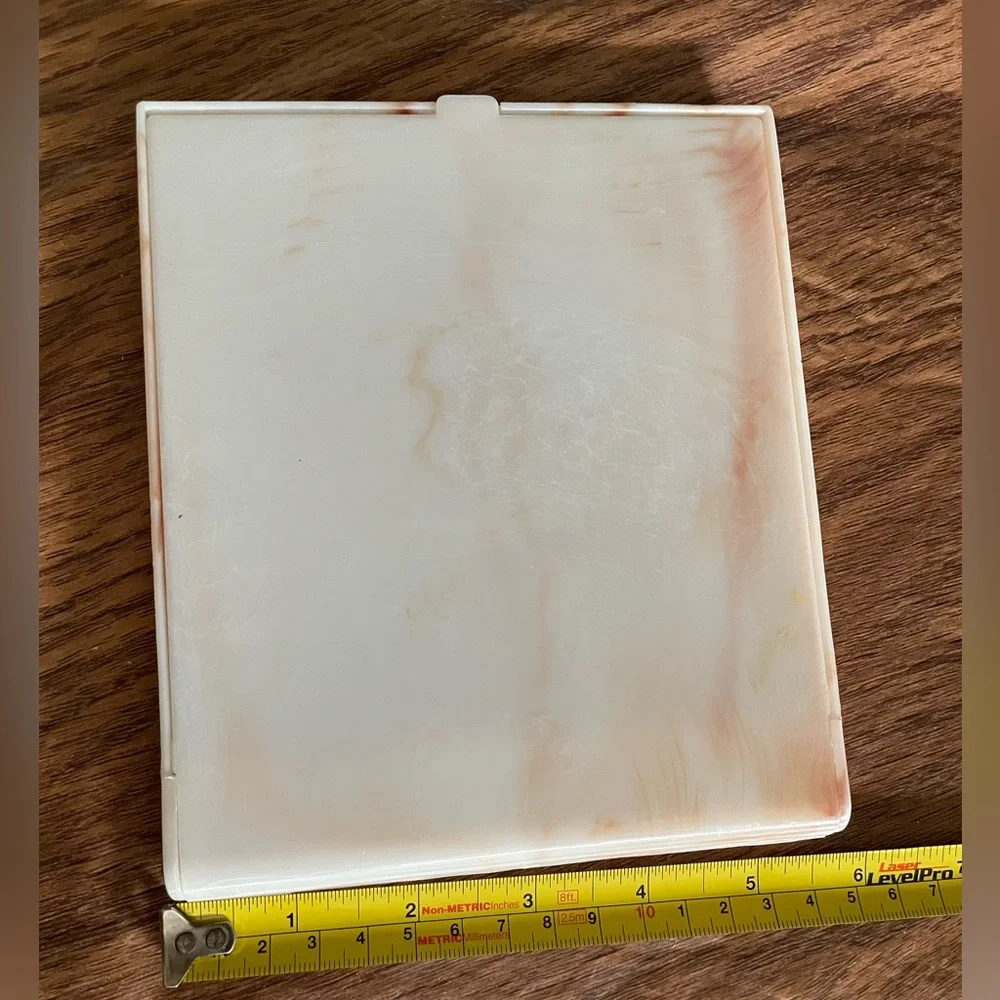 Mirror Compact - rose marble coloring - 2 strengths